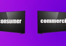 TV per uso domestico e TV commerciali, differenze e caratteristiche