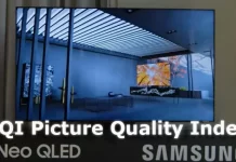 PQI Picture Quality Index nei televisori Samsung