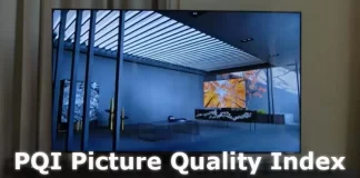 PQI Indice di qualità dell’immagine dei TV Samsung