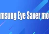 Modalità Samsung Eye Saver su monitor e TV