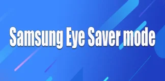 Modalità Samsung Eye Saver su monitor e TV
