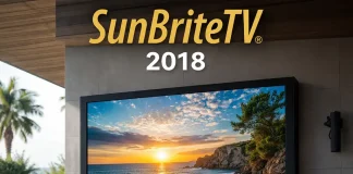La gamma di televisori SunBrite per il 2018.