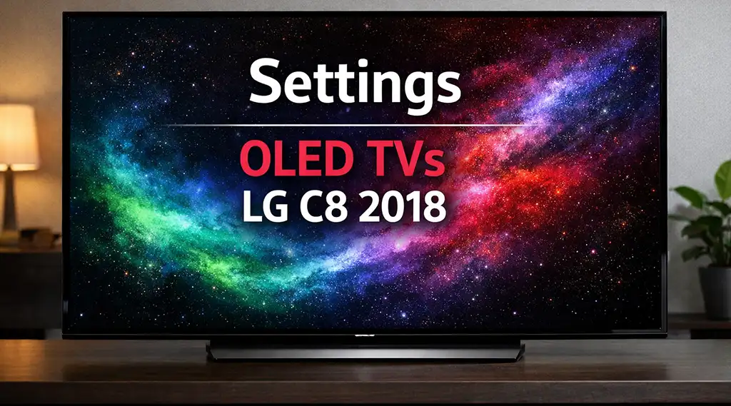 Recommended settings for the 2018 LG C8 TV 1