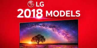 Televisori LG, gamma modelli 2018
