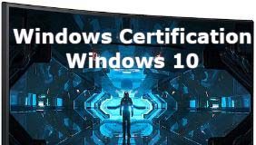 Cosa significa monitor certificato Windows 10, Windows 8, Windows 7?