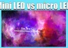 Mini LED e Micro LED nelle TV: qual è la differenza?
