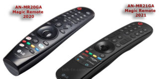 LG Magic Remote 2021 differenze: AN-MR21GA e AN-MR21GC Magic Remote