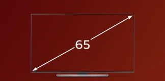 Dimensioni del televisore da 65 pollici: Quanto è largo un televisore da 65 pollici?