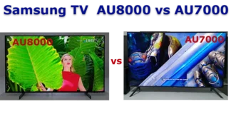 Samsung TV AU7000 vs AU8000 media spiegata