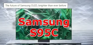 Specifiche tecniche dei TV OLED Samsung S95B vs S95C