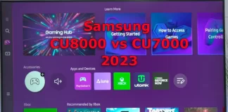 Samsung CU8000 vs CU7000: quale TV è meglio acquistare?