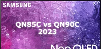 Samsung QN90C vs QN85C Modello 2023 TV