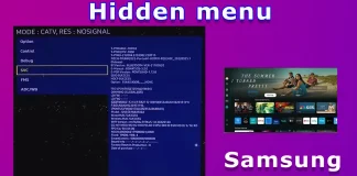 Menu di servizio del TV Samsung: come accedere, spiegazione delle funzioni