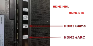 STB HDMI, DVI, ARC, MHL, porte per giochi nei televisori, spiegazioni