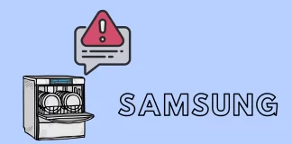 Codici di errore della lavastoviglie Samsung: con e senza display