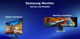 Serie e modelli di monitor Samsung