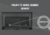 Trova il numero di modello del tuo TV Philips