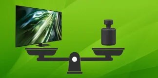 Quanto pesa un televisore da 65 pollici?