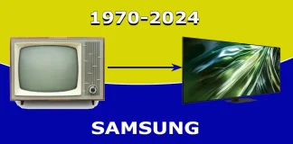 Storia dei televisori Samsung 1970-2024