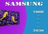 Modelli di TV Samsung per anno
