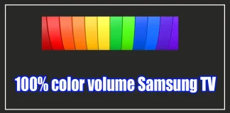 100% di volume di colore nei TV QLED di Samsung