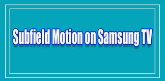 Subfield Motion nei televisori al plasma Samsung