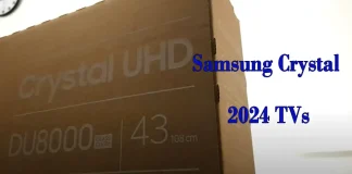 TV Samsung Crystal serie 2024, differenze e confronto