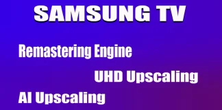 Remastering e Upscaling sui televisori Samsung