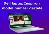 Spiegazione della decodifica del numero di modello dei laptop Dell Inspiron (2010–2025)