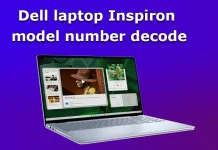 Spiegazione della decodifica del numero di modello dei laptop Dell Inspiron (2010–2025)