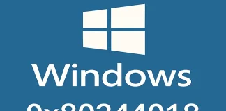 Come correggere l’errore di aggiornamento di Windows 0x80244018
