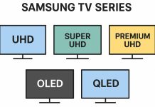 Serie TV Samsung: UHD, Super UHD, Premium UHD, OLED, QLED
