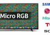 TV Micro RGB, RGB Evo e TCL Mini RGB