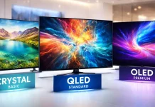 Categorie e gruppi di TV Samsung dal 2012 al 2026