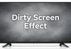 Effetto “schermo sporco” nei televisori