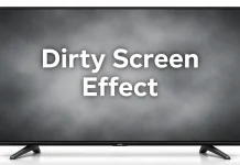 Effetto “schermo sporco” nei televisori