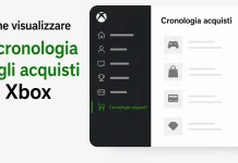 Come visualizzare la cronologia degli acquisti su Xbox