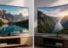 TV piatti e curvi: le differenze tra loro