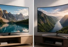 TV piatti e curvi: le differenze tra loro