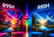 TV Samsung con tecnologia Micro RGB, R95H vs R85H