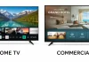 Televisori commerciali e televisori domestici, qual è la differenza?