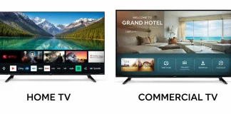 Televisori commerciali e televisori domestici, qual è la differenza?