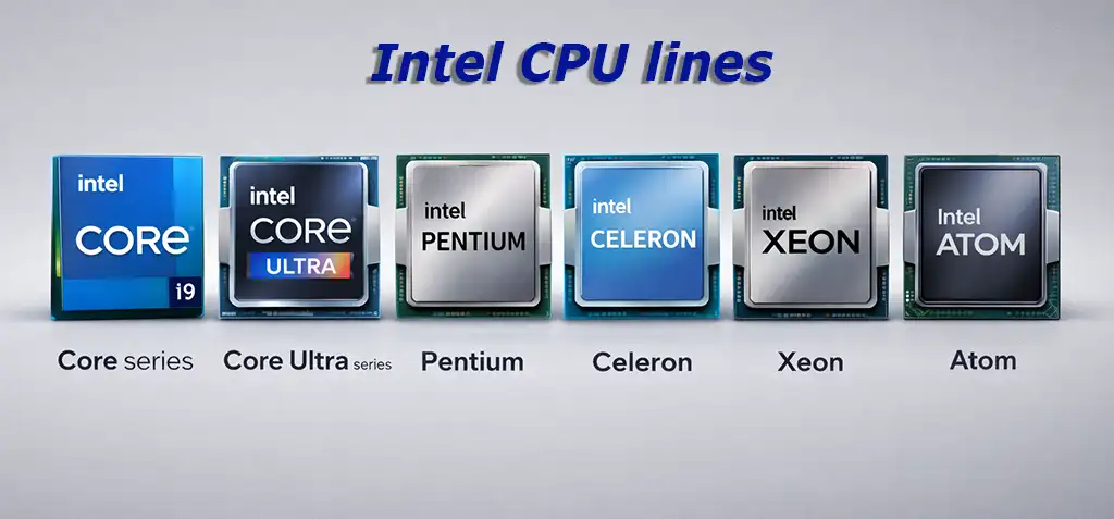 Intel-CPU-lines