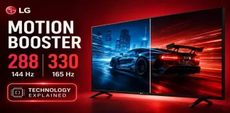Tecnologia Motion Booster 288 e 330 nei televisori LG