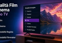 Modalità «Film» e «Cinema» sul televisore