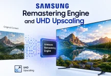 Samsung Remastering Engine e UHD Upscaling sui televisori Samsung