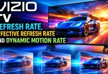 Frequenza di aggiornamento dei TV Vizio, Effective Refresh Rate e Dynamic Motion Rate