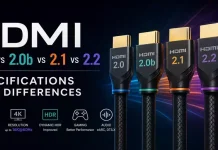 HDMI 2.0 vs 2.0b vs 2.1 vs 2.2: specifiche e differenze