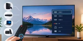 Come cambiare la sorgente di ingresso sulla Smart TV LG