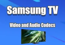 Formati e codec video e audio supportati dai televisori Samsung